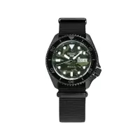 精工SEIKO自动机械男表SRPJ37K1防磁星期日历显示不锈钢表壳100米防水运动旅行表