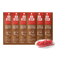 养生堂母亲牛肉棒黑胡椒味18g*6袋装 充饥解馋小吃办公室便携休闲