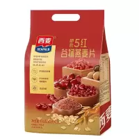 西麦燕麦片5红谷物独立包装高蛋白不添加蔗糖45g*10包(包装随机)