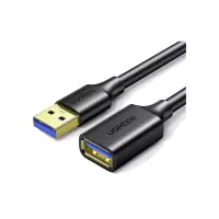 绿联10373加长转接线2米延长线公对母数据连接线