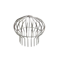 平环 PVC天台网罩地漏防堵过滤网 户外阳台地漏[75mm天台地漏]