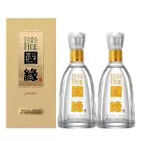 今世缘42度调香白酒500m*2l瓶装通风存放佳节拜访礼品