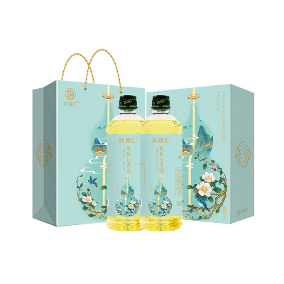 纳福汇山茶油福禄礼盒-1000ml*2