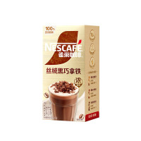 雀巢咖啡 丝绒黑巧拿铁咖啡固体饮料 (5x17g)*2