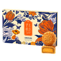 华美 花舞弄清影月饼720g 1盒