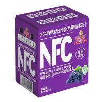 福兰农庄NFC100%葡萄汁300ml*6瓶/箱