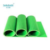 天空桥 绝缘胶皮 绿色条纹8mm*1米*5米 25kv 卷
