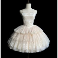 [象牙塔] cla梦幻大摆纱裙op/jsk三子lolita裙 短款jsk weishengjiaye