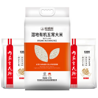裕道府 吉庆有余组合7kg(湿地有机五常大米5kg+内蒙雪花粉1kg*2)