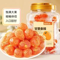 福东海甘草金桔干500克[精选大果]蜜饯即食果脯办公室家庭休闲零食