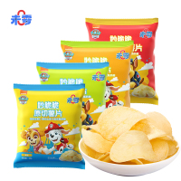 未零汪汪队立大功妙脆脆原切薯片(海苔味)18g*10包 gdga