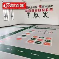 欧百娜定制pvc地胶室内运动专用pvc运动地板定制地胶垫