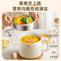 小熊2人迷你电饭锅1.7升底盘加热保温不粘内胆机械控制超实用便携