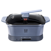 康巴赫多功能电火锅304不锈钢速热养生锅家用便携火锅电煮锅