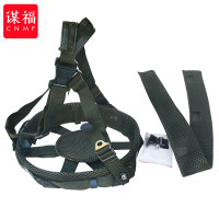 谋福 凯夫拉头盔内衬QGF03头盔悬挂系统战术头盔下巴带(绿色网格内衬)