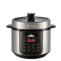 苏泊尔 SY-60YC505Q 电压力锅 ZMD安心系列 一键排气 6升球釜双内胆 24H智能预约 防水面板 美味电压力
