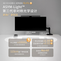 明基 工作阅读曲面电脑显示器补光护眼灯屏幕挂灯 ScreenBar Pro 1台