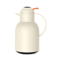 乐唯诗 乐圆保温壶温显款 白色 1L