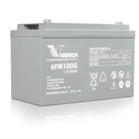 VISENCH威神6FM100G UPS不间断电源电池免维护铅酸蓄电池12V100AH UPS电源 EPS直流屏专用