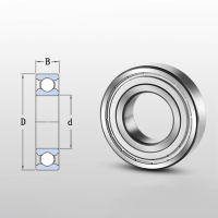 小窝厘 SKF6307-2RS深沟球轴承