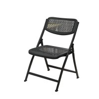 质凡 ZF-ZD01塑料折叠椅子靠背椅培训会议椅颜色备注