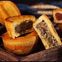 [鑫炳记]晋式蛋月烧 月饼 蛋月烧 凤梨馅 20个 70g/个 中秋节 送礼