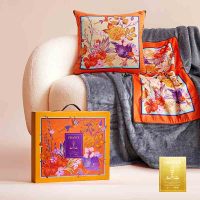 Z.M.N.(法国啄木鸟)锦上添花抱枕毯-爱佳ZHB-0009