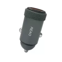 泺澳 迷你金属车载快充充电器X31