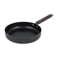 德铂(Debo) 煎锅不粘平底锅铁锅加厚家用平底煎锅燃气锅具 罗贝尔煎锅26cm DEP-563!