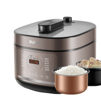 苏泊尔(SUPOR) SY-50FC4087 电压力锅 ZMD安心系列 5L容量 一锅双胆 一键收汁 20分钟快速饭
