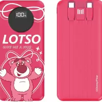 泺澳(REAO)草莓熊 22.5W自带三快充线移动电源D2(10000mAh)梦想草莓熊