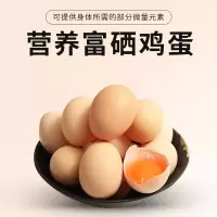 [熊猫鸟]新鲜富硒鸡蛋 10枚装 农家散养新鲜正宗草鸡蛋笨柴鸡蛋孕妇月子蛋整箱