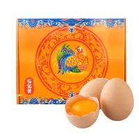 礼盒装[熊猫鸟]新鲜富硒鸡蛋 30枚装 农家散养新鲜正宗草鸡蛋笨柴鸡蛋孕妇月子蛋整箱