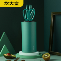 炊大皇 刀具套装 厨房锋利刀具5件套 切片刀切菜刀 轻锋五件套刀具套装五件套QF31WU!