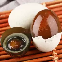 [熊猫鸟]河南特产松花皮蛋 6枚 单枚60-70g 正宗土鸭蛋新鲜腌制溏心皮蛋河南特产变蛋