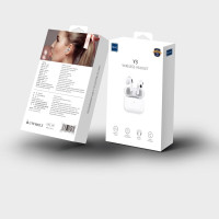 泺澳(REAO)蓝牙耳机REAOpods无线耳机Y3 白色