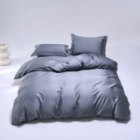 唐纳家纺 长绒棉四件套-绅士灰 200*230CM- TN-KT22030