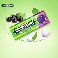 绿箭 无糖薄荷糖 黑加仑子味23.8g约35粒/瓶 休闲零食糖果 口气清新糖 4盒