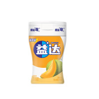益达 无糖口香糖 哈蜜瓜味 98g约70粒/瓶 口气清新糖 休闲零食糖果两瓶装
