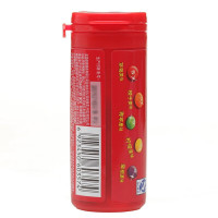 彩虹糖零食糖果分享送礼办公室休闲婚庆喜糖零食缤纷果味喜糖节日礼品 原果味30g6瓶