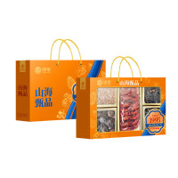绿帝山海甄品海产菌菇干货礼盒390g原料严选百搭吃法火锅凉拌精选搭配!