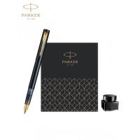 派克(PARKER)钢笔 签字笔 高端送礼AI定制贺卡 威雅XL幻夜黑墨水笔 迷你墨水礼盒