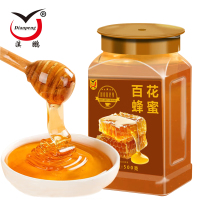 滇鹏 农家真蜂蜜百花蜂蜜正宗土蜂蜜百花蜜 500g 瓶