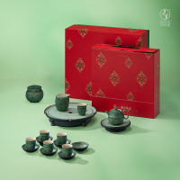 万仟堂(EDENUS)唐宫茶宴*成套01 唐绿釉