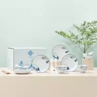 共禾京品 鹤翔云天22头餐具 ZFWACOM220066