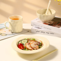 共禾京品 米黄餐具5件套 ZFTWCOM240013