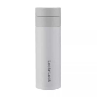 乐扣乐扣 家用品黛晶后弹盖保温杯 LHC5750FU 冷灰370ml 个