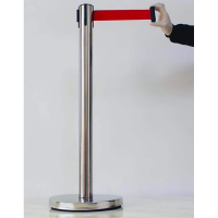 君魄 隔离带栏杆警戒线隔离带伸缩带护栏3米