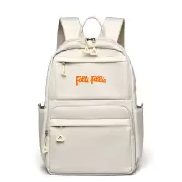 FOLLI FOLLIE 时尚休闲大容量旅行双肩包米白色FF-Y004A