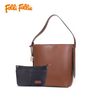 FOLLI FOLLIE 大容量水桶包(两件套)(SB24JLP002)